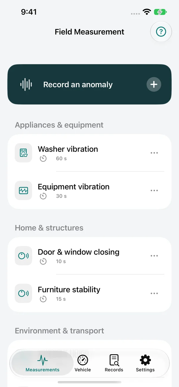 FieldTrace app preview